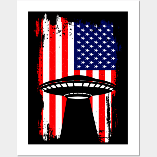 American UFO Posters and Art